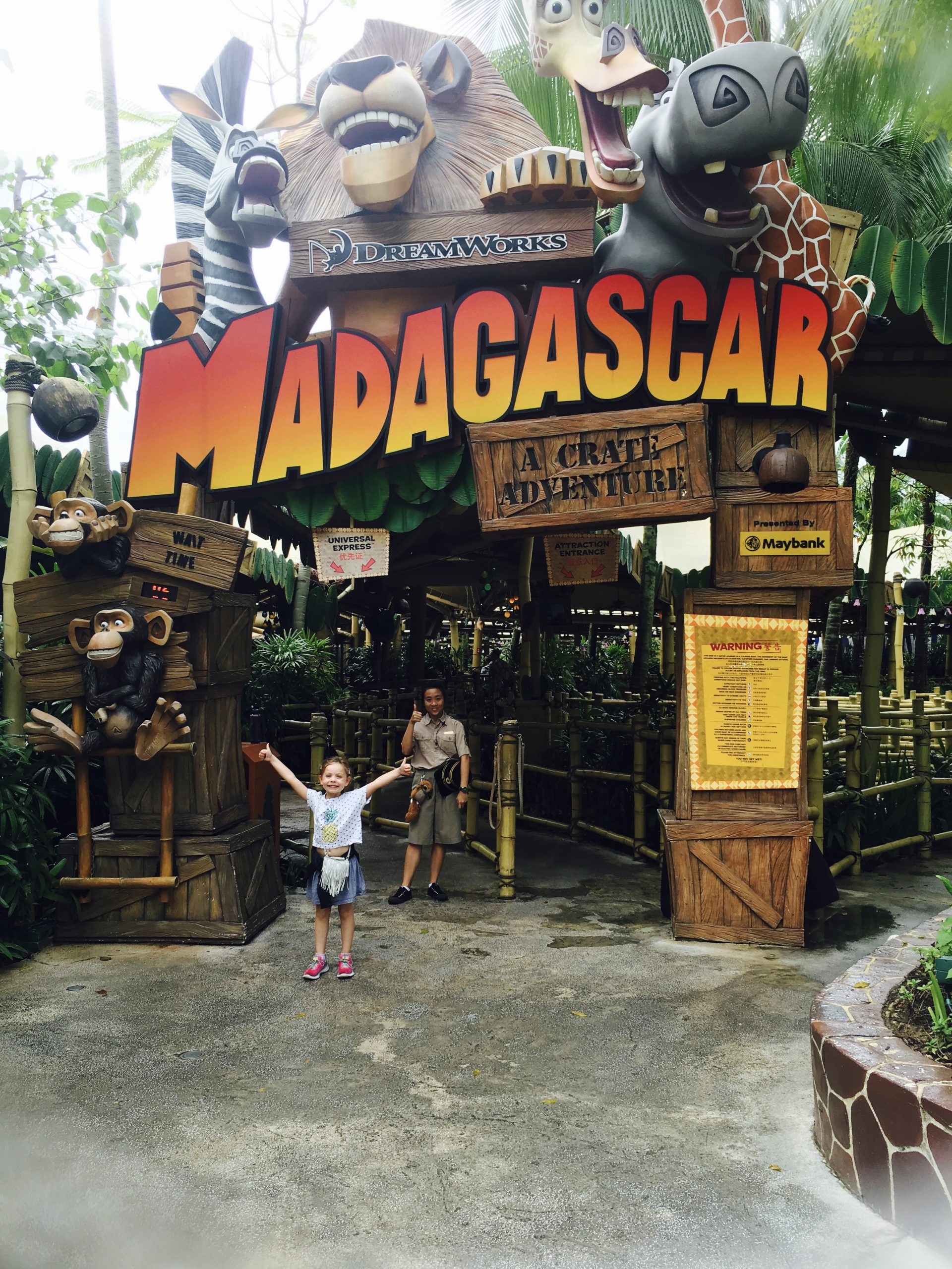 Madagascar, Universal Studios Singapore