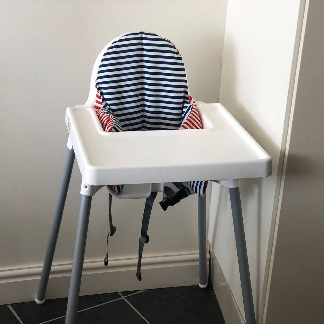 high chair in a holiday home in wales, perfect for large families