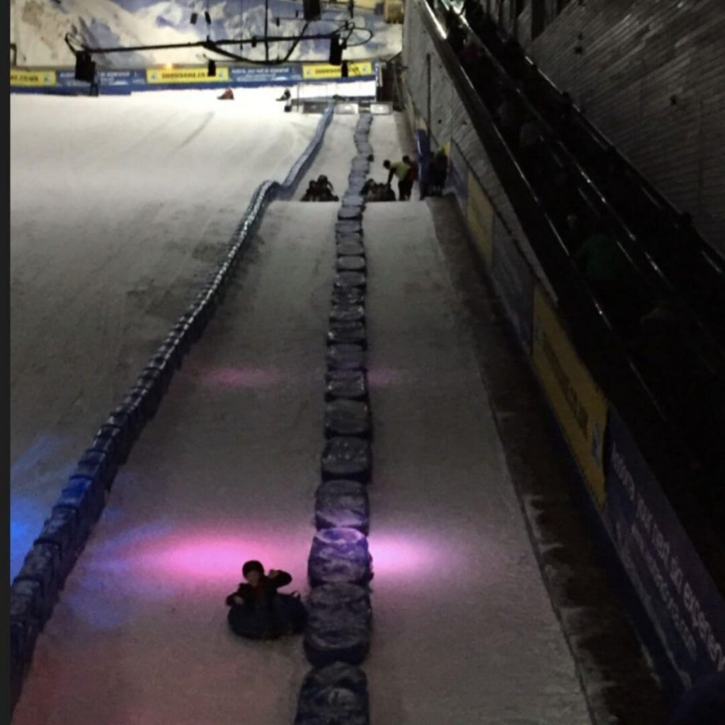 Snow Dome In Tamworth Tubing Slope
