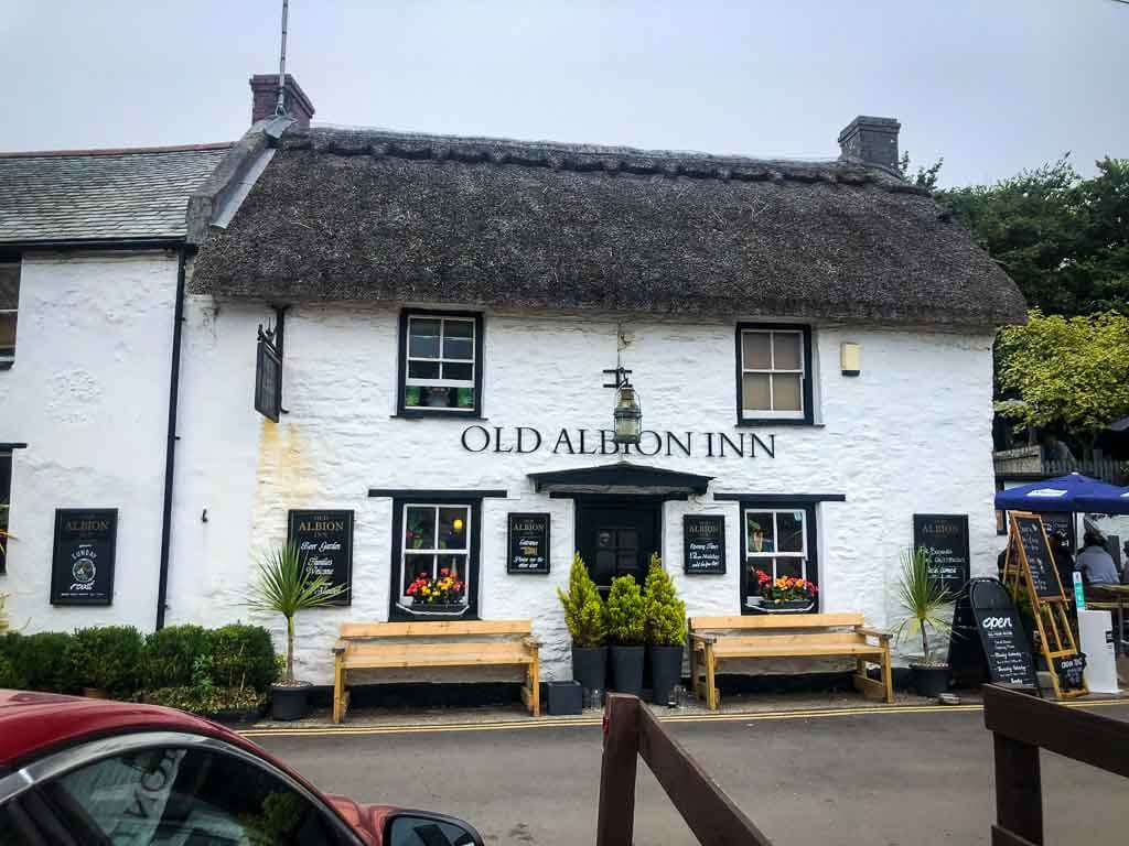 old albion inn at crantock