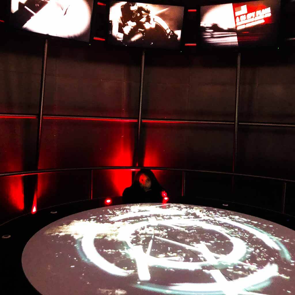 Interactive War Room At Raf Cosford