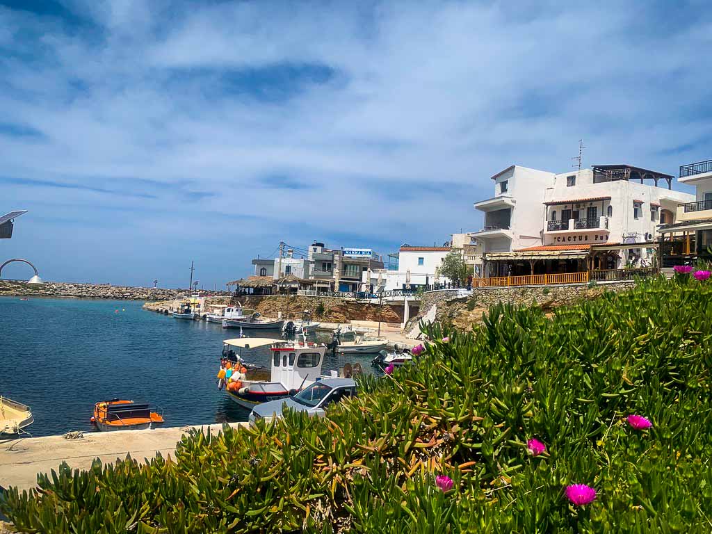 sissi fishing village in crete